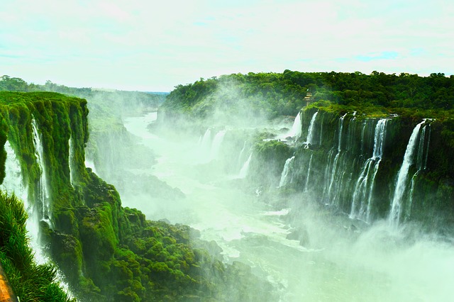 Iguazu Falls travel bucket list Image by SammyRevenge CC0